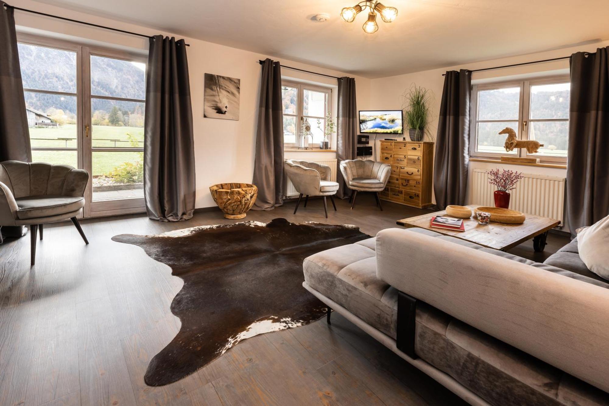 Der Landhof Apartment Oberstdorf Bagian luar foto